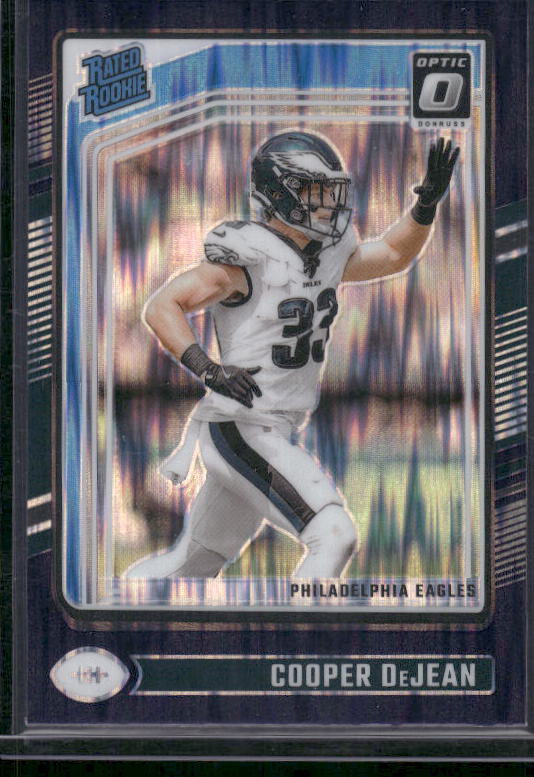 Cooper DeJean - 2024 Donruss Optic - Purple Shock - Rated Rookie