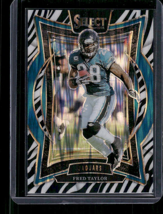 Fred Taylor - 2024 Select Football - Zebra SSP - Concourse