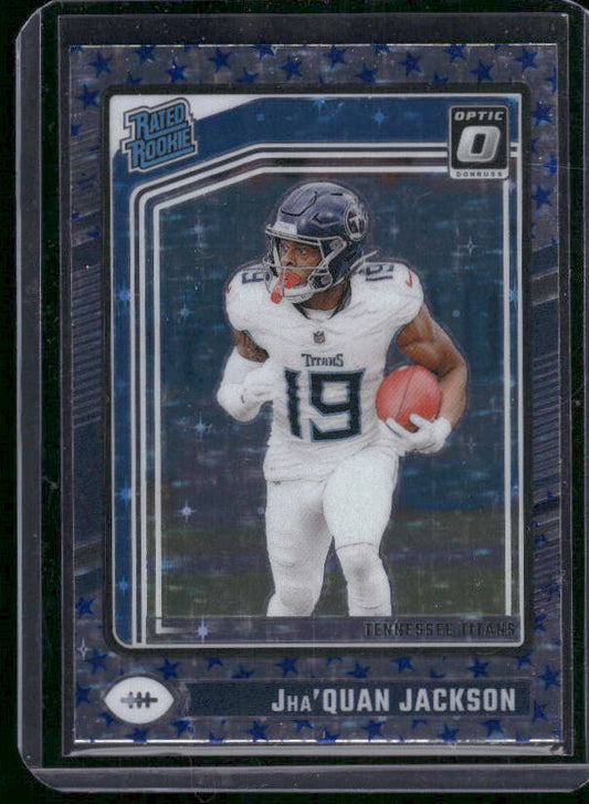 Jha'Quan Jackson - 2024 Donruss Optic - Stars SSP - Rookie
