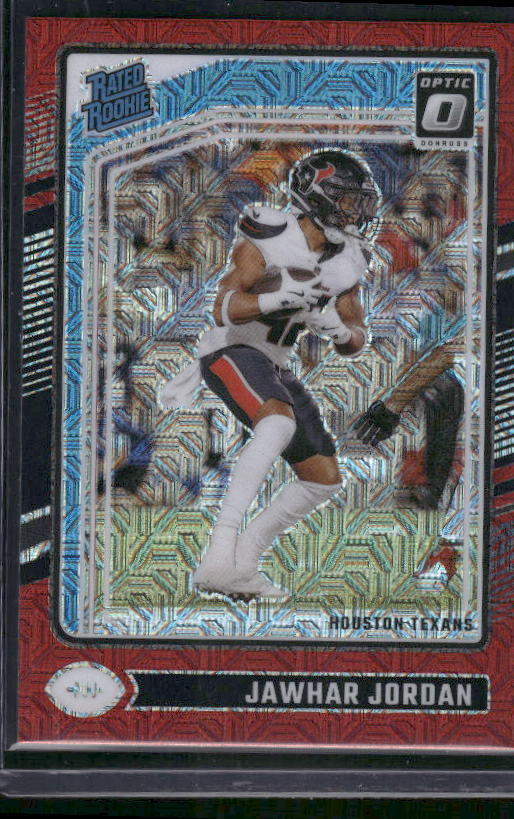 Jawhar Jordan - 2024 Donruss Optic - Red Mojo - Rookie