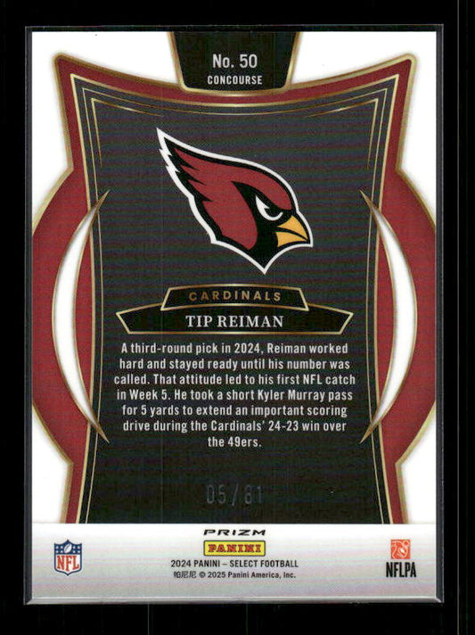 Tip Reiman - 2024 Select Football - Dragon Scale /81 - Rookie
