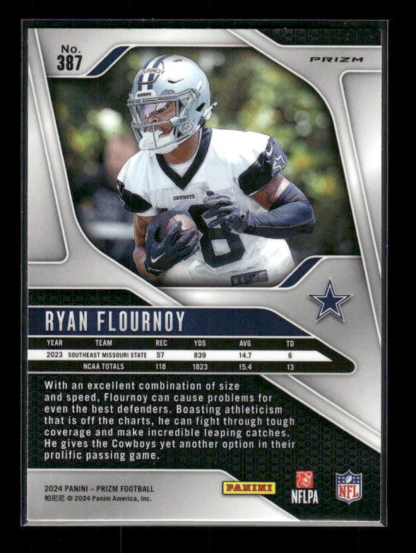 Ryan Flournoy - 2024 Panini Prizm - Retail Blue Prizm SSP - Rookie