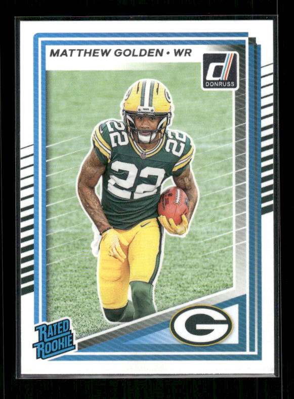 Matthew Golden - 2025 Donruss Football - Rated Rookie