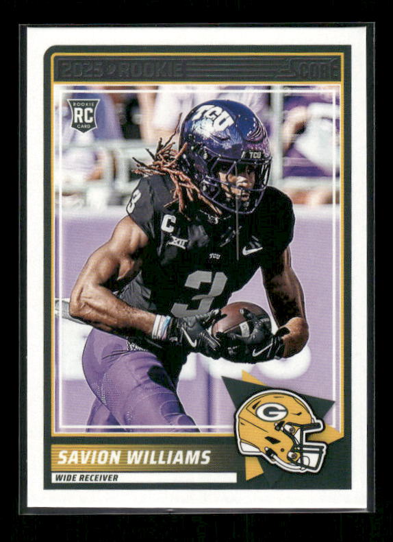 Savion Williams - 2025 Score Football - Rookie