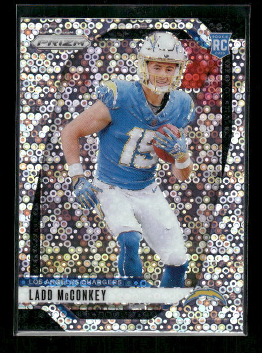 Ladd McConkey - 2024 Panini Prizm - No Huddle - Rookie