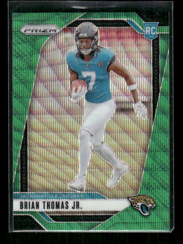 Brian Thomas Jr. - 2024 Panini Prizm - Green Wave Prizm - Rookie