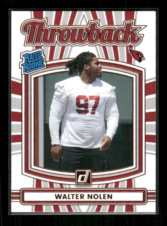 Walter Nolen - 2025 Donruss Football - Throwback - Rated Rookie