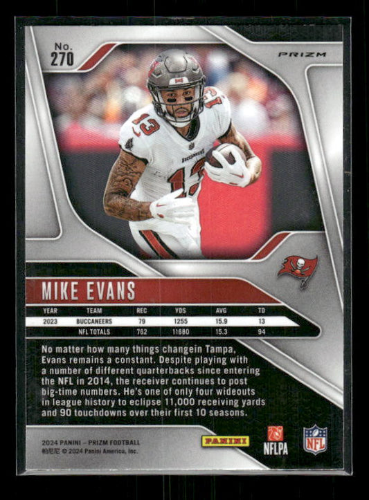 Mike Evans - 2024 Panini Prizm - No Huddle