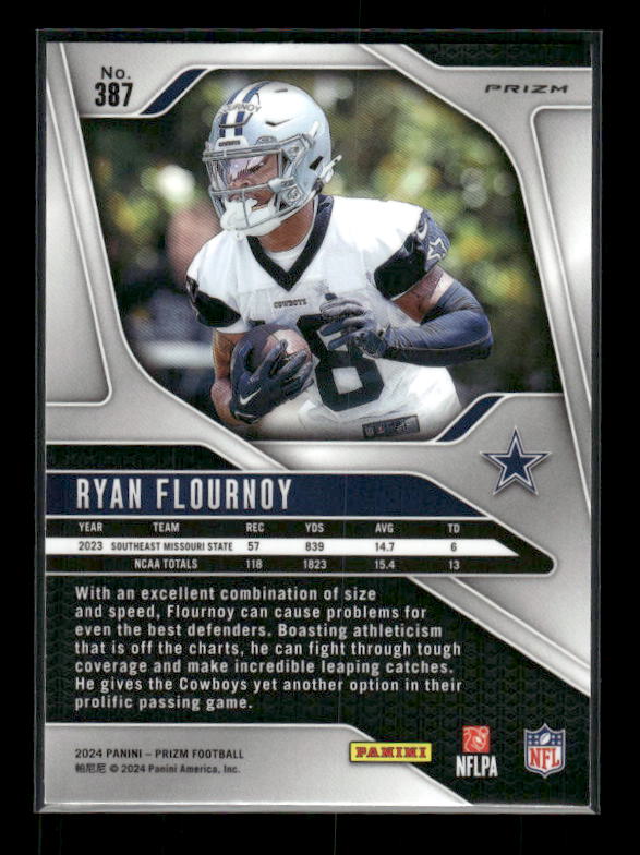 Ryan Flournoy - 2024 Panini Prizm - White & Black Checker SSP - Rookie