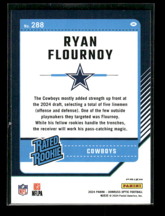Ryan Flournoy - 2024 Donruss Optic - Rocket Emoji SSP - Rated Rookie