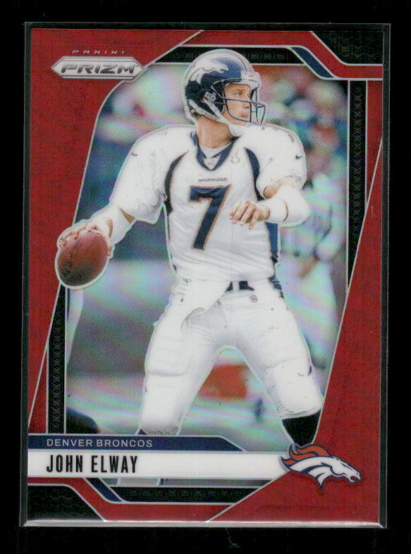 John Elway - 2024 Panini Prizm - Retail Red Prizm SSP