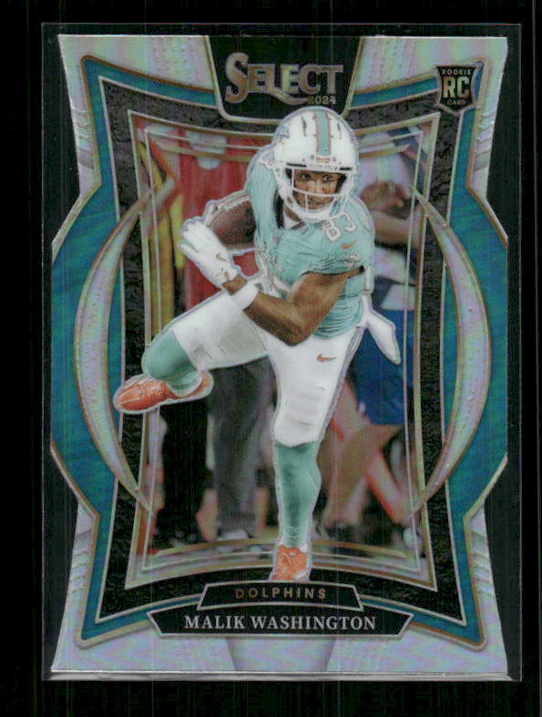 Malik Washington - 2024 Select Football - Silver Die Cut - Concourse - Rookie
