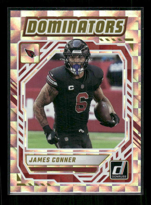 James Conner - 2025 Donruss Football - Dominators