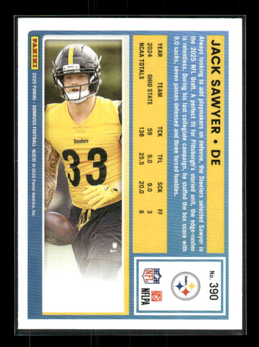 Jack Sawyer - 2025 Donruss Football - Rated Rookie