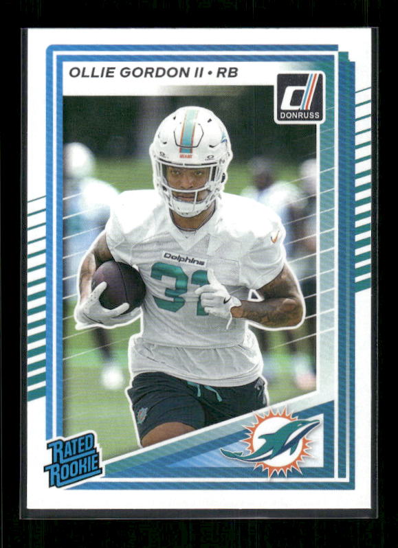 Ollie Gordon II - 2025 Donruss Football - Rated Rookie