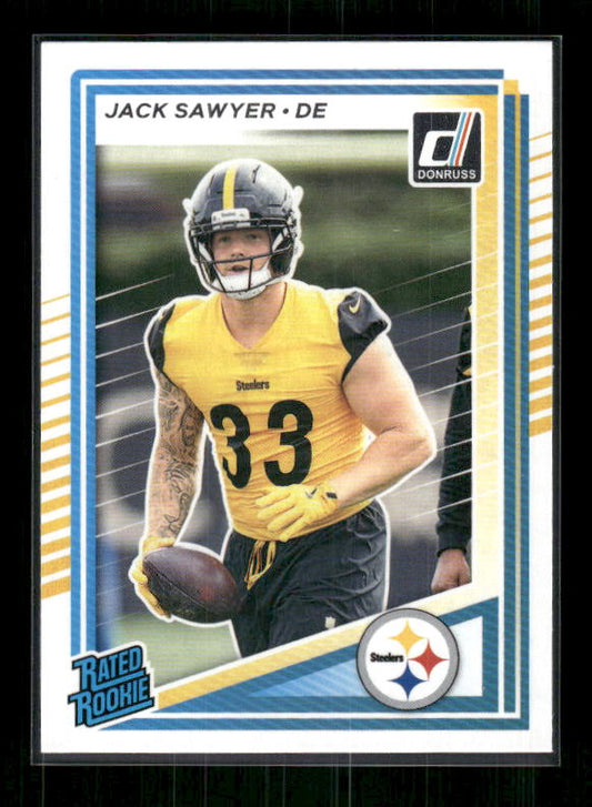 Jack Sawyer - 2025 Donruss Football - Rated Rookie