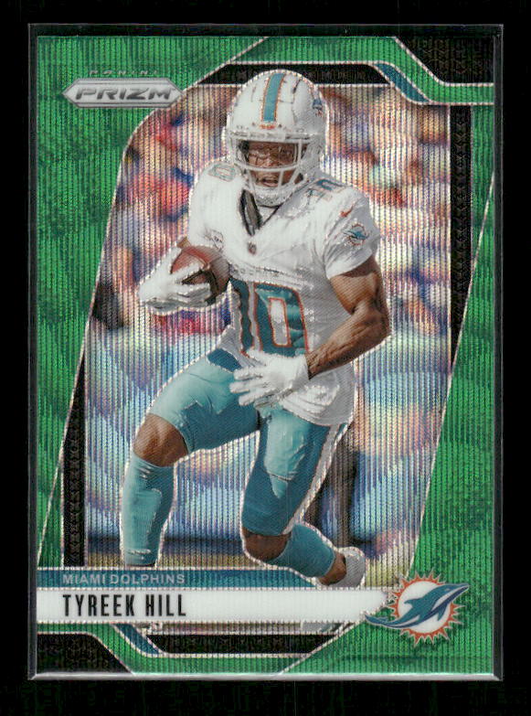 Tyreek Hill - 2024 Panini Prizm - Green Wave