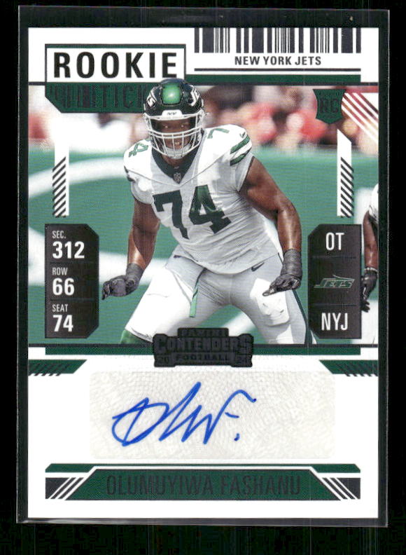 Olumuyiwa Fashanu - 2024 Contenders Football - Rookie Ticket Auto