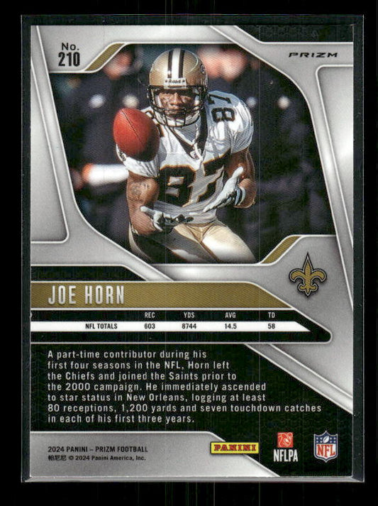 Joe Horn - 2024 Panini Prizm - No Huddle