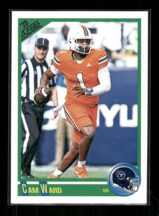 Cam Ward - 2025 Score Football - Anniversary Rookies