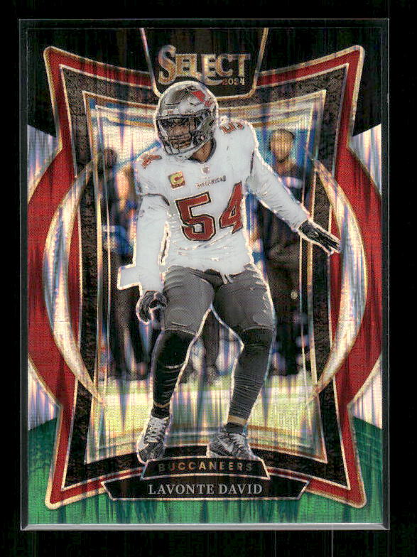 Lavonte David - 2024 Select Football - Black & Green Shock