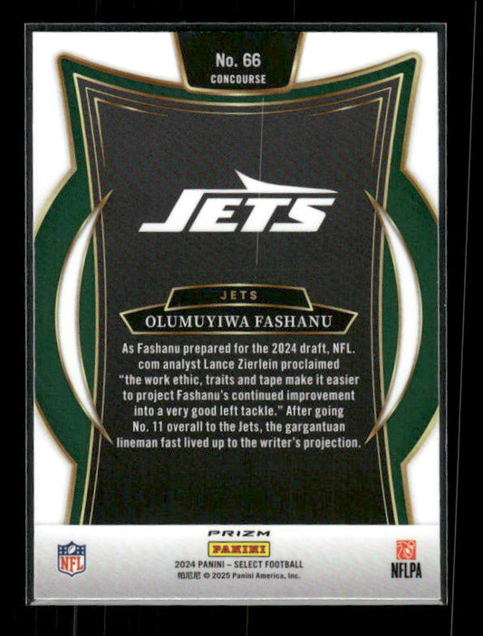 Olumuyiwa Fashanu - 2024 Select Football - Black & Green Shock - Rookie