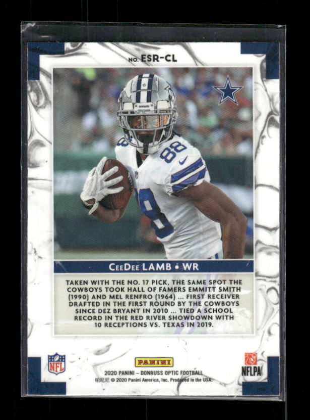 CeeDee Lamb - 2020 Donruss Optic - Elite Series Rookies - Rookie