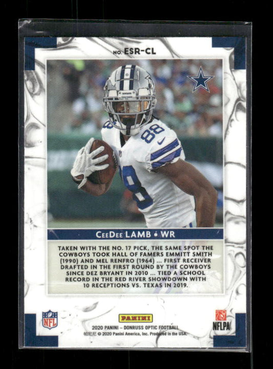 CeeDee Lamb - 2020 Donruss Optic - Elite Series Rookies - Rookie