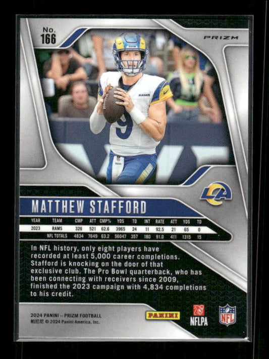 Matthew Stafford - 2024 Panini Prizm - Silver Prizm