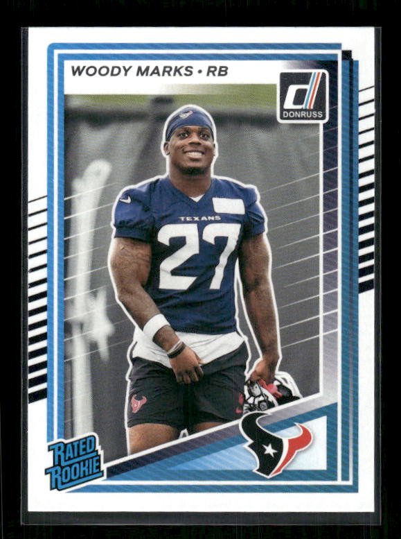 Woody Marks - 2025 Donruss Football - Rated Rookie