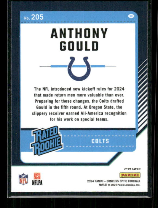 Anthony Gould - 2024 Donruss Optic - Stars SSP - Rated Rookie