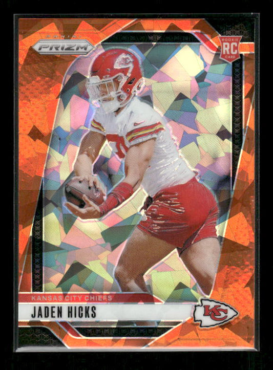 Jaden Hicks - 2024 Panini Prizm - Orange Ice - Rookie