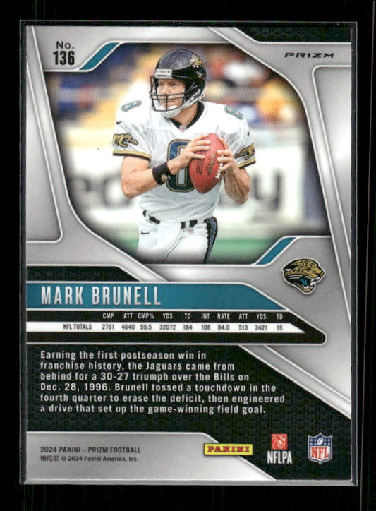 Mark Brunell - 2024 Panini Prizm - Silver Prizm