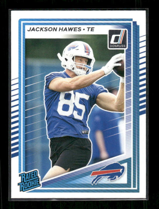 Jackson Hawes - 2025 Donruss Football - Rated Rookie