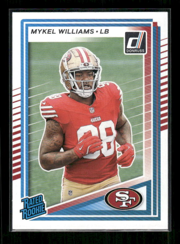 Mykel Williams - 2025 Donruss Football - Rated Rookie