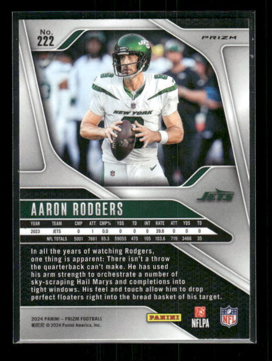 Aaron Rodgers - 2024 Panini Prizm - No Huddle