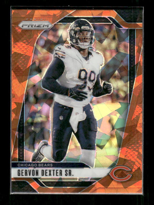 Gervon Dexter Sr. - 2024 Panini Prizm - Orange Ice