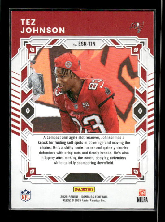 Tez Johnson - 2025 Donruss Football - Elite Series Rookies