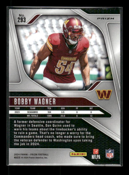 Bobby Wagner - 2024 Panini Prizm - Silver Prizm