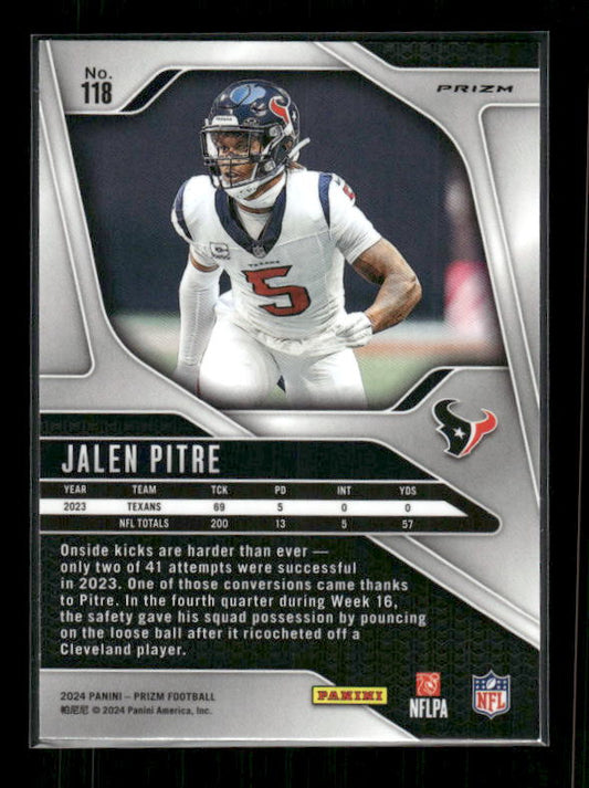 Jalen Pitre - 2024 Panini Prizm - Disco
