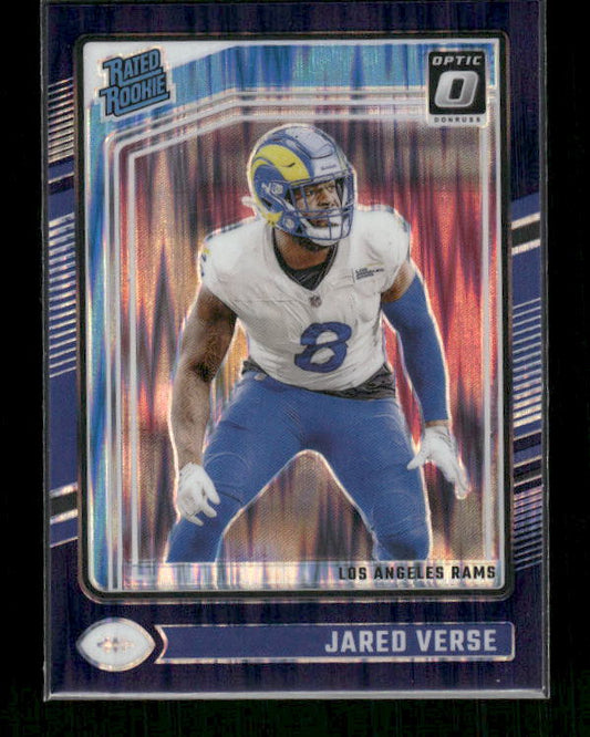 Jared Verse - 2024 Donruss Optic - Purple Shock - Rated Rookie