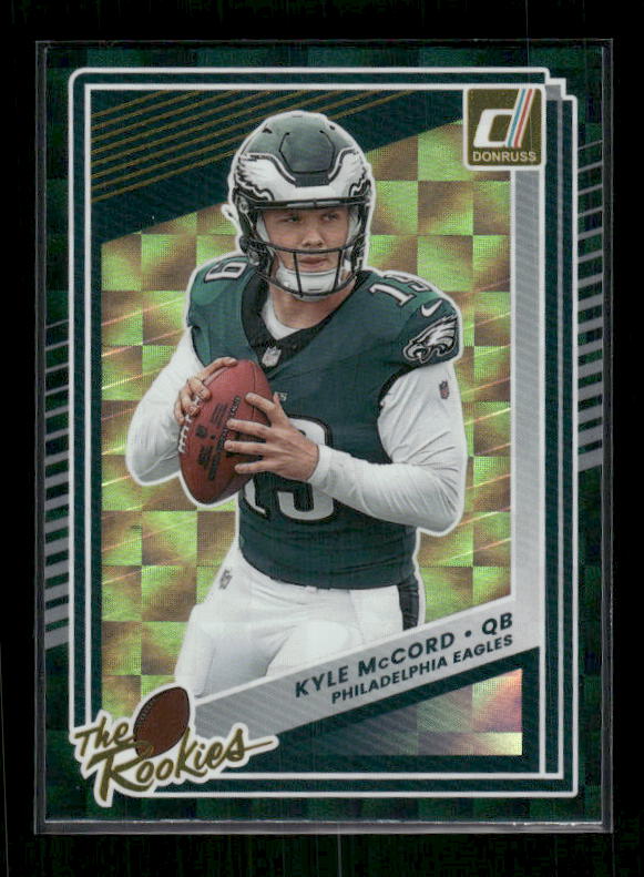 Kyle McCord - 2025 Donruss Football - The Rookie