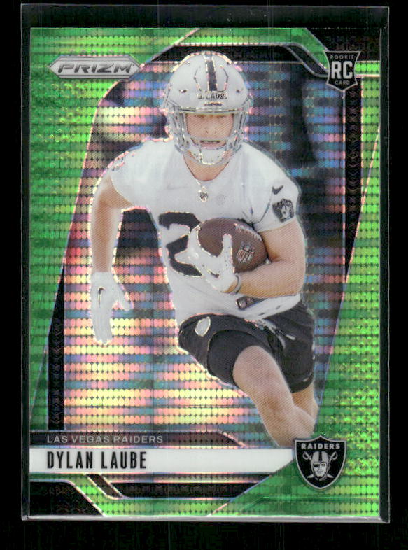 Dylan Laube - 2024 Panini Prizm - Neon Green Pulsar - Rookie