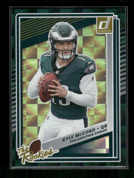 Kyle McCord - 2025 Donruss Football - The Rookies