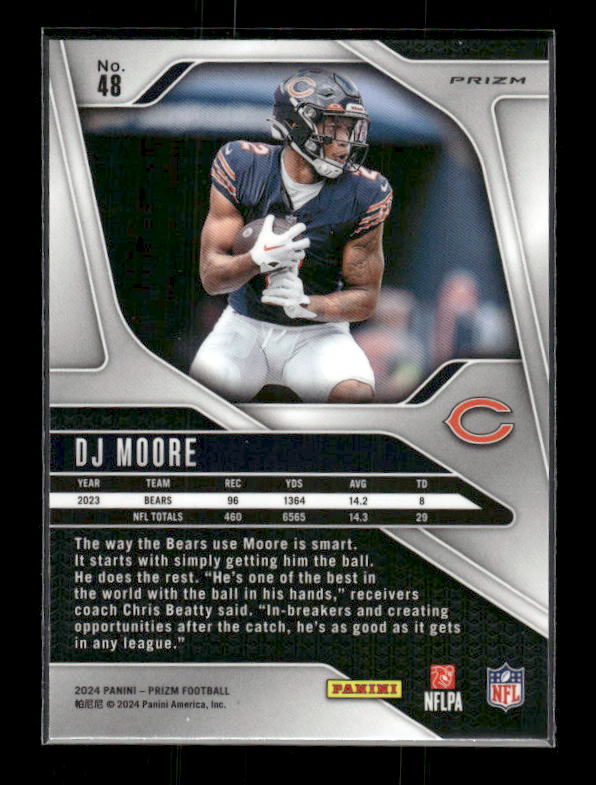 DJ Moore - 2024 Panini Prizm - Green Wave