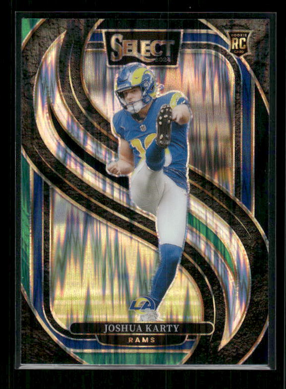 Joshua Karty - 2024 Select Football - Green / Black Shock - Premier Level - Rookie