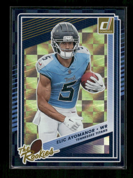 Elic Ayomanor - 2025 Donruss Football - The Rookies