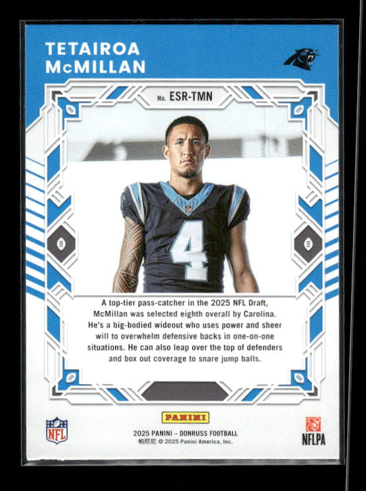 Tetairoa McMillan - 2025 Donruss Football - Elite Series Rookies