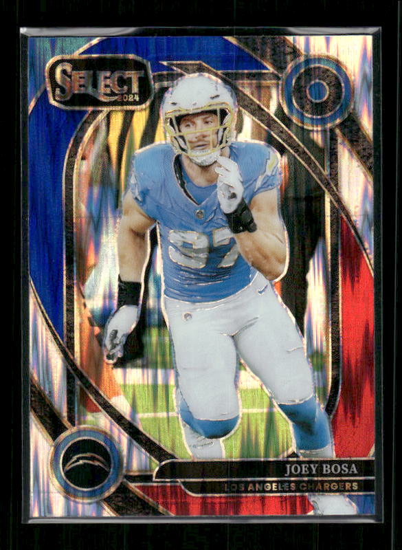 Joey Bosa - 2024 Select Football - Red / Blue Shock - Club Level
