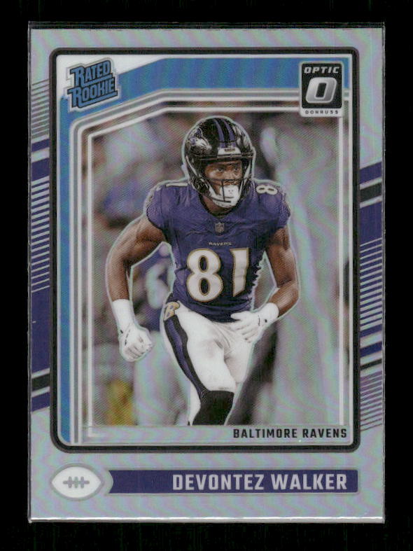 Devontez Walker - 2024 Donruss Optic - Holo - Rated Rookie